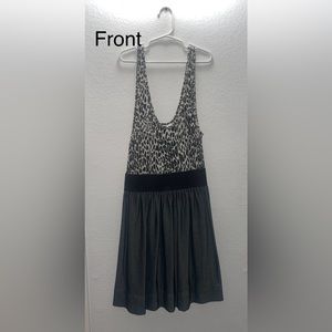 Daisy Leopard Dress Size small